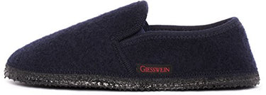 GIESSWEIN Niederthal Slippers - Closed felt slippers for women & men, warm mules with non-slip soles on sale